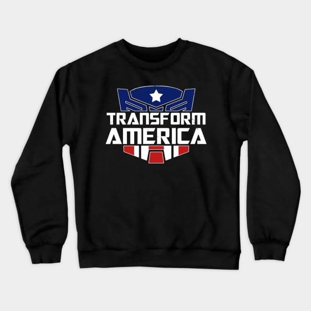 Patriotic American Proud American USA Political Election 2024 Meme Crewneck Sweatshirt by BoggsNicolas